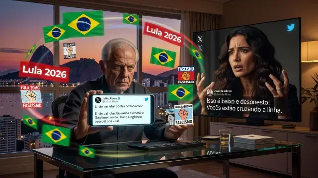 José de Abreu cobra Giovanna Ewbank e troca farpas nas redes
